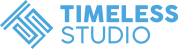 Timeless Studio Logo Blue
